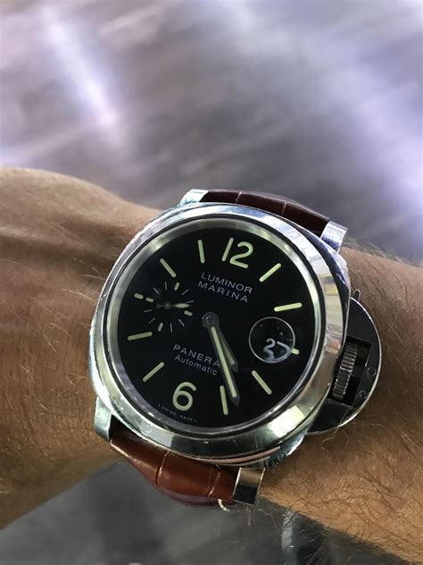 panerai pam 104 h factory hand problem|Watch Care Advice and Manuals .